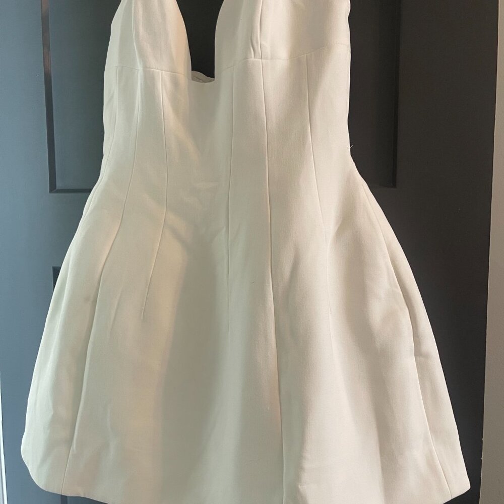 Bardot 'Mirian' Strapless Hourglass Mini Dress in Ivory (NWT) - Picture 5 of 6